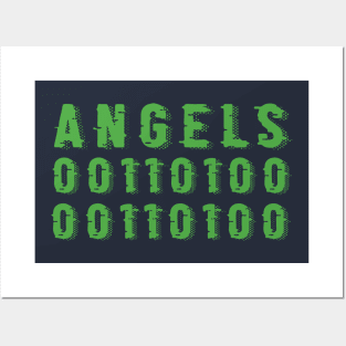 Angels Code Posters and Art